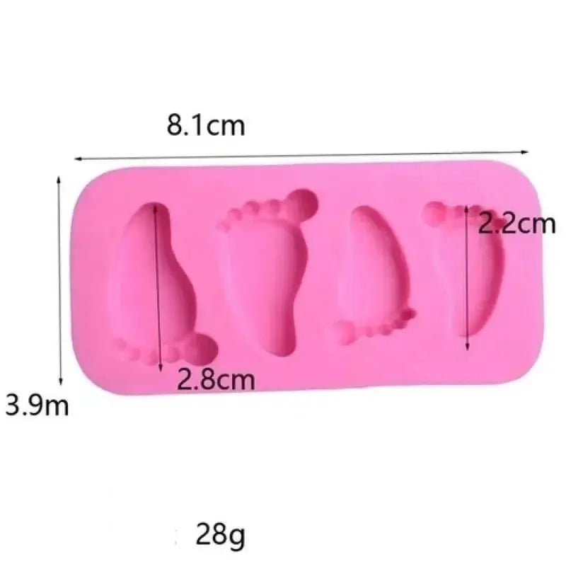 Foot Shaped Silicone Cake Mold 1 Pc For Fondant And Chocolate Decorating Bakeware Pudding Mold - Simples Market