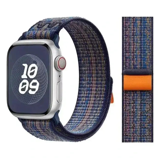 Nylon Loop Strap for Apple Watch Ultra 3 49mm Bracelet iWatch 11 10 9 8 7 6 5 4 se Sport NEW Design 42-46mm 45mm 44mm 41mm Band