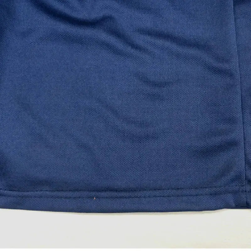Men's football running shorts; navy blue, quick-drying breathable double-layer fabric, Simples Market