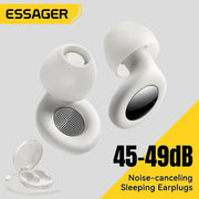 Essager Noise Cancelling Ear Plugs For Sleeping Soft Silicone Sleep Earbuds 45 To 49 dB Noise Reduction