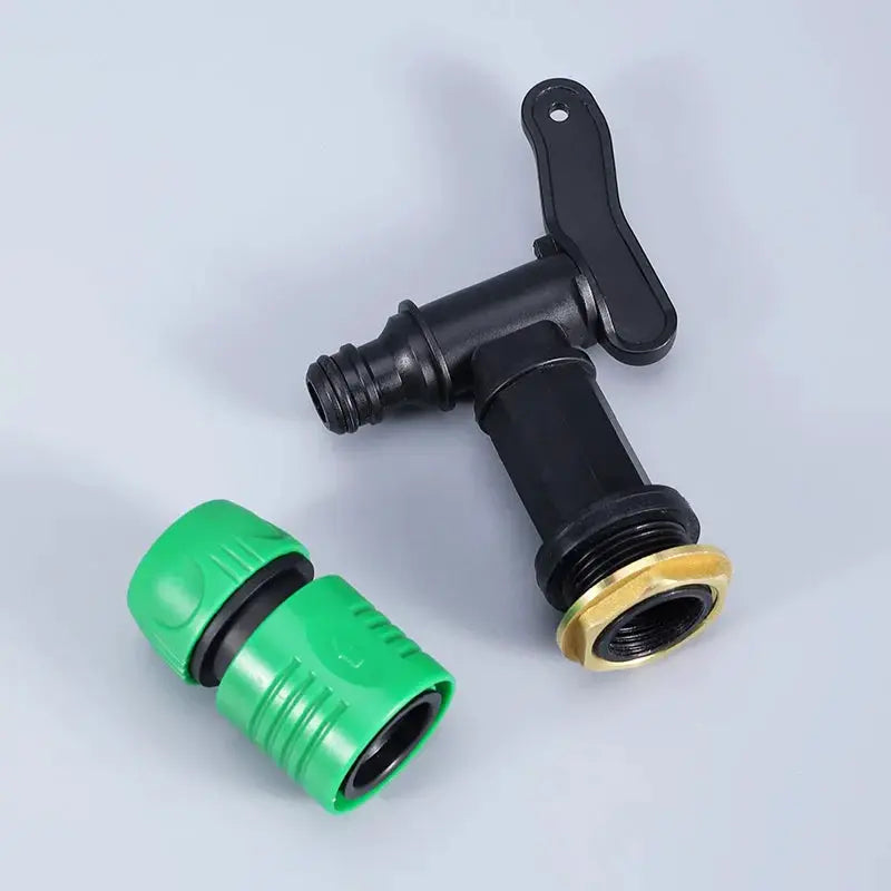 S60x6 Coarse Thread IBC Tank Tap Connector One Half Inch Three Quarter Inch Water Coupling Adapter 1000L Garden Valve