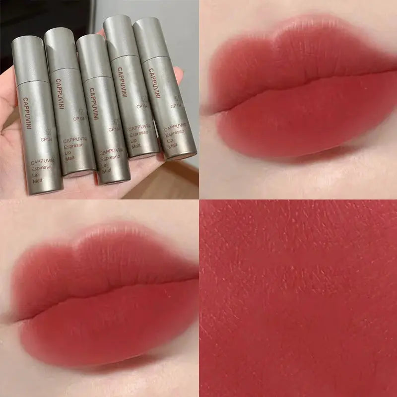 Single Velvet Matte Mist Lip Gloss Waterproof Liquid Lipstick Smudge Proof Not Fade Cup Lip Glaze