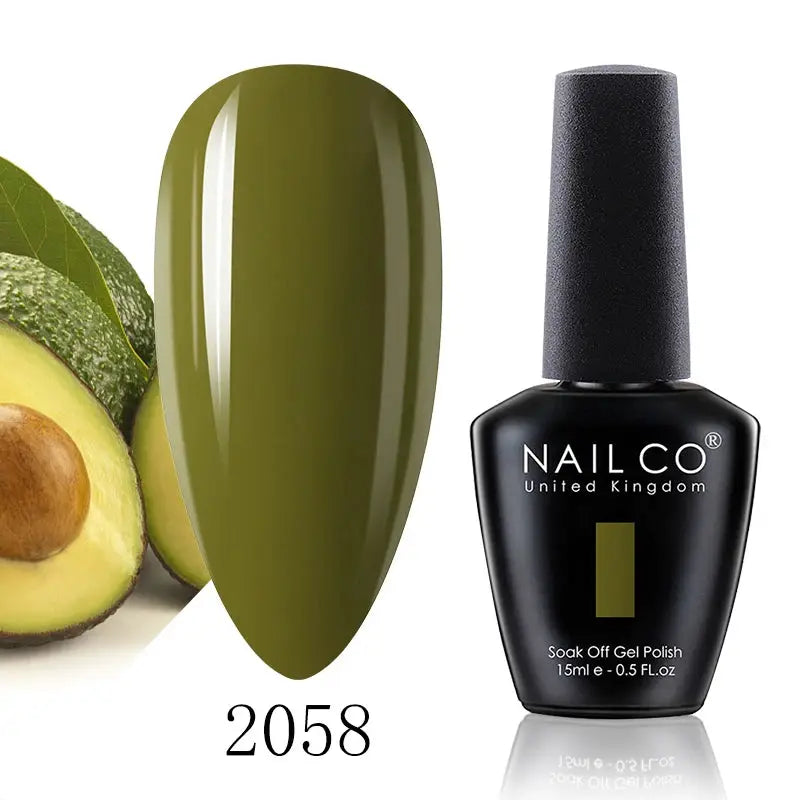 Nailco 131 Colors Gel Nail Polish LED Gel 15ml Vibrant Long Lasting Hybrid Varnish For Manicure