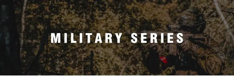 Addies Dive watch banner by Simples Market, military series with a camouflaged soldier.