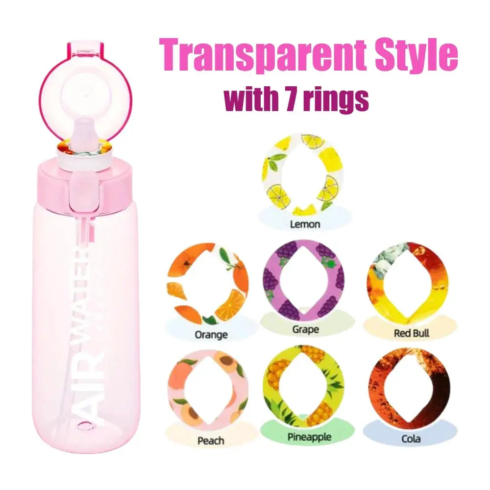 750ml 25oz Fruit Flavor Water Bottle With 7 Fruit Pods Zero Sugar