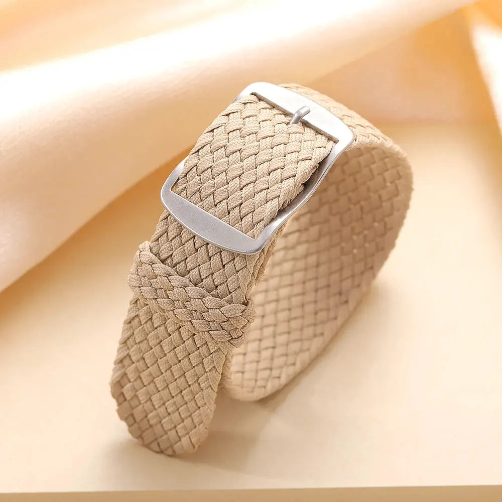 14mm 16mm 18mm 20mm 22mm Nylon Woven Canvas Watch Band for Perlon for Omega Strap Watchband Men Women Sport Bracelet 2035