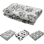Soft Cozy Dog Bed Mat For Small To Large Dogs Bone Star Avocado Print Warm Mattress Pet Cat Sleeping Blanket