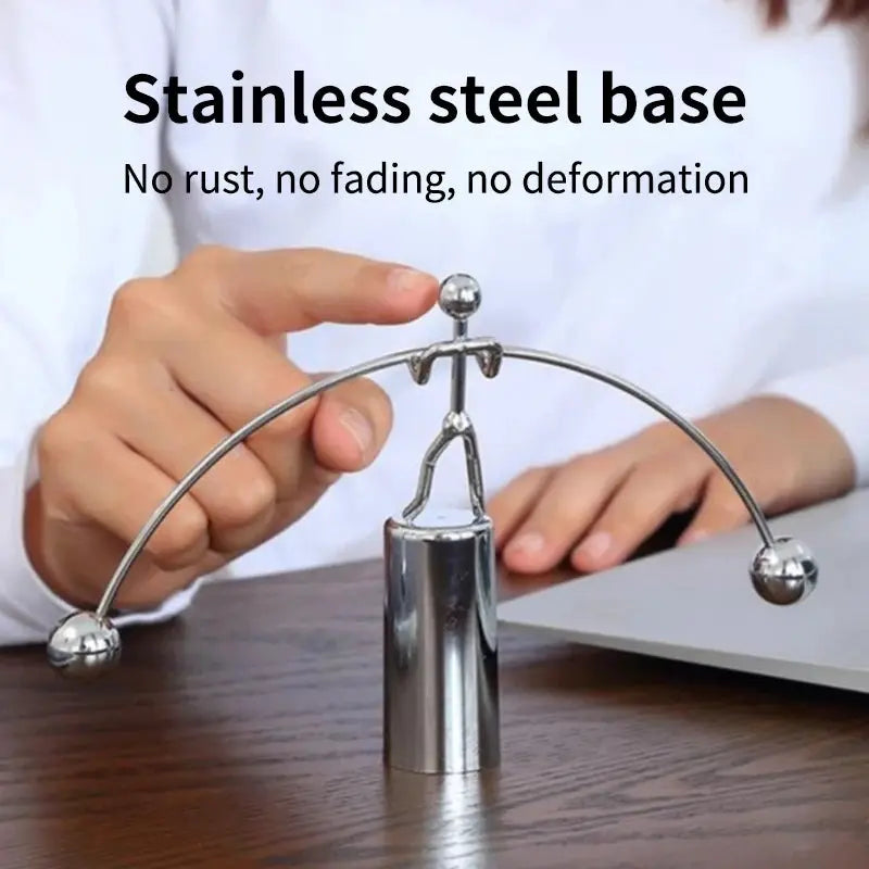 Creative Balance Pendulum Desk Toy Perpetual Motion Physics Demonstration For Students Graduation Gift