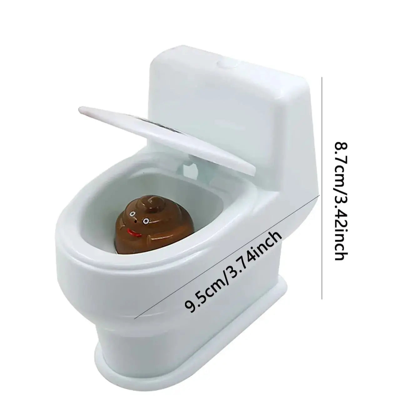 Novel Poop Spray Prank Toy For Adults And Teens Mini Toilet Sprinkler Gun Gag Gift Simulation Toy