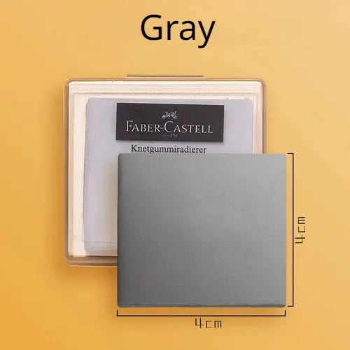 Faber-Castell Kneaded eraser, gray, in box, 1 pc
