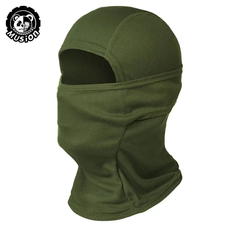 VeloGuard Motorcycle Balaclava Full Face Mask With Breathable Mesh For UV Sun Protection While Cycling