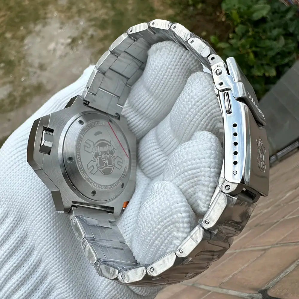 Steeldive Proplof SD1969 V3 dive watch, 56mm, stainless steel bracelet, NH35 automatic, 1200m water resistant