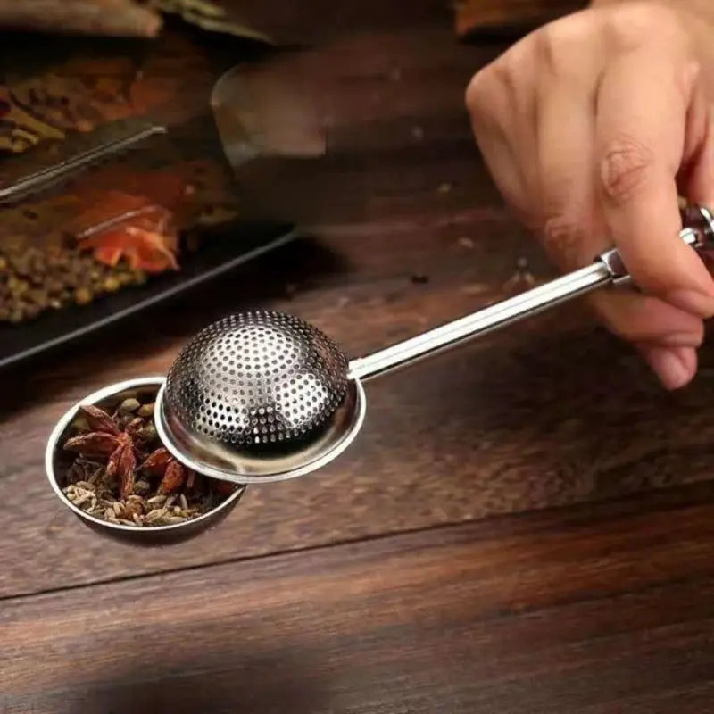 304 Stainless Steel Tea Infuser Strainer Teaspoon Mesh Filter For Loose Leaf Tea