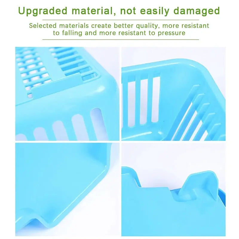 ChefEase Kitchen Drainage Rack With Drainer Board For Efficient Counter Drying And Dishes Organization