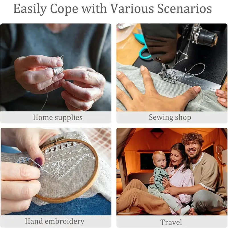 Automatic Needle Threader Device For Sewing Easy Threader Tool For Elderly 10 20 50 Pack Sewing Machine Accessories
