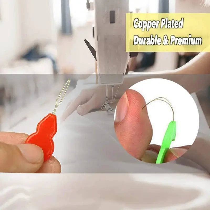 Automatic Needle Threader Device For Sewing Easy Threader Tool For Elderly 10 20 50 Pack Sewing Machine Accessories