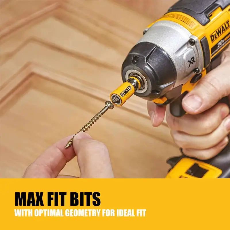 Dewalt DWA2PH2SL XCP3 Max Fit Phillips No 2 Power Bit Sleeve Set 2 Inch S2 Tool Steel 3 Pack