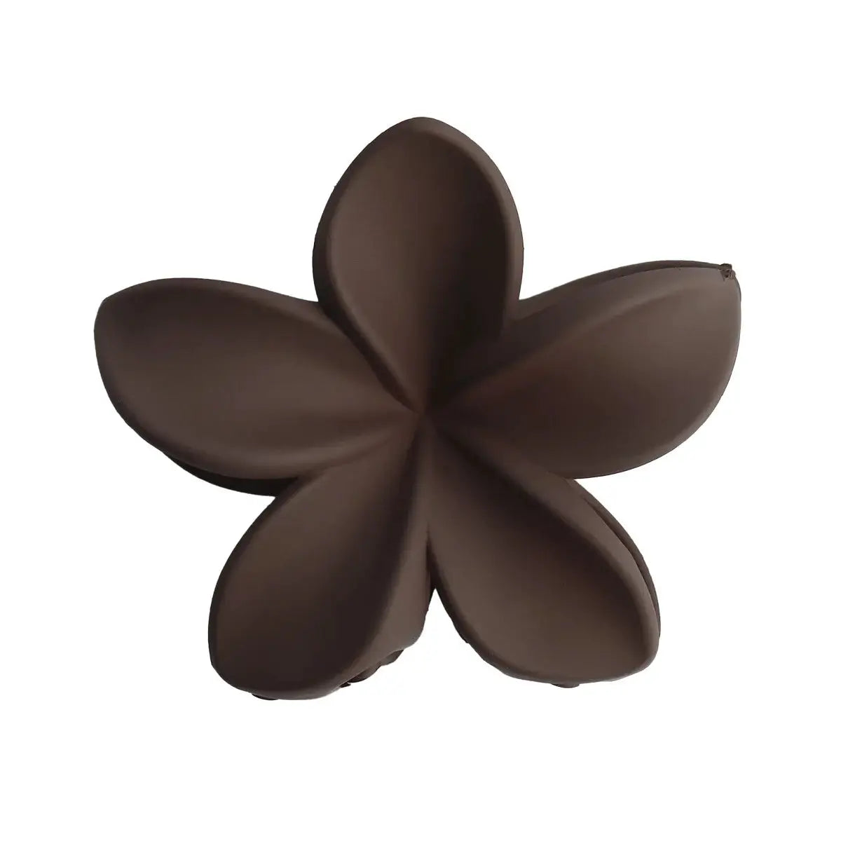 BelleBloom Large Matte Flower Claw Clip Secure All Hair Types With Durable Geometric Design