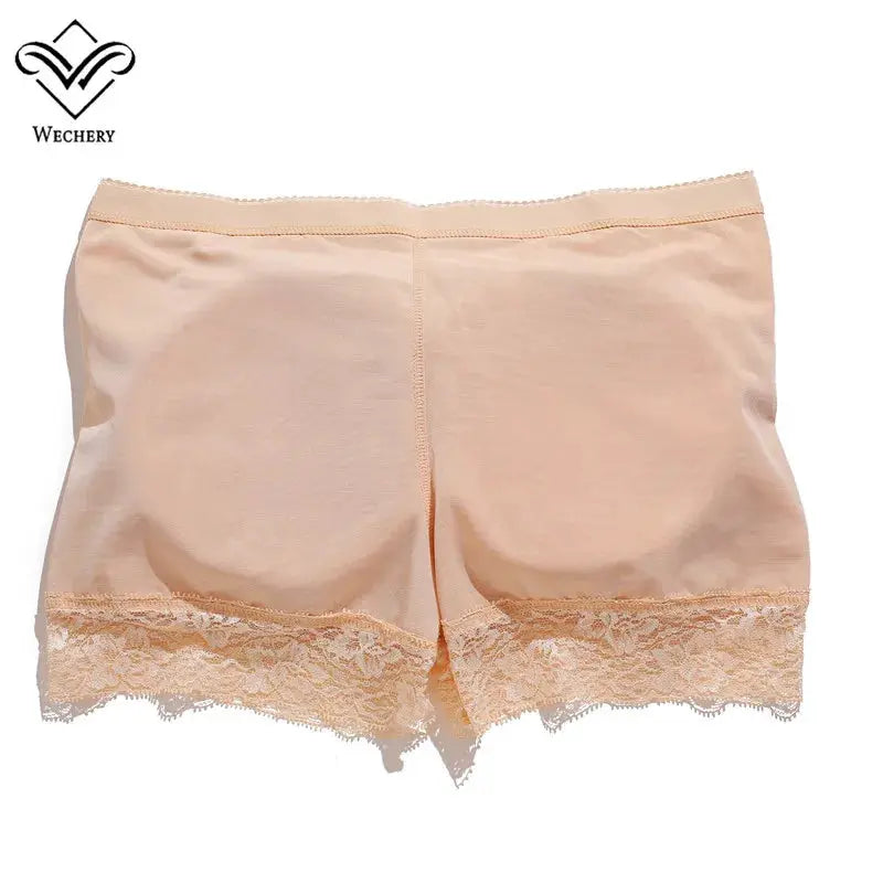 Suita Women Padded Seamless Hip Enhancer Panties With Removable Padding For Natural Lift And High Waist Tummy Control