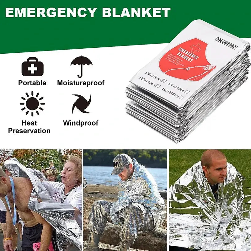 188 Piece Comprehensive First Aid Kit for Car Home Travel Camping Office and Sports with Emergency Essentials
