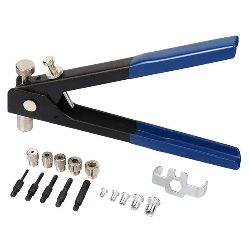 Threaded Rivet Nut Kit Aluminum Alloy Rivet Nut Gun Set M3 To M8 For Woodworking And DIY Projects
