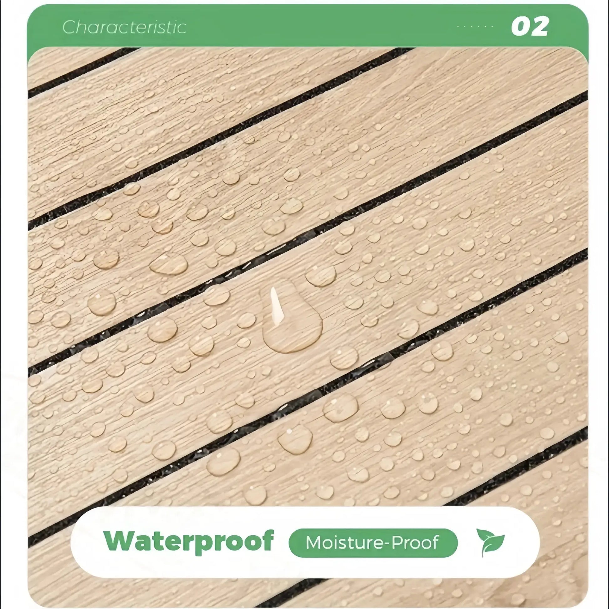 Faux wood grain self-adhesive wallpaper by Simples Market; waterproof and moisture-proof peel-and-stick wall panels