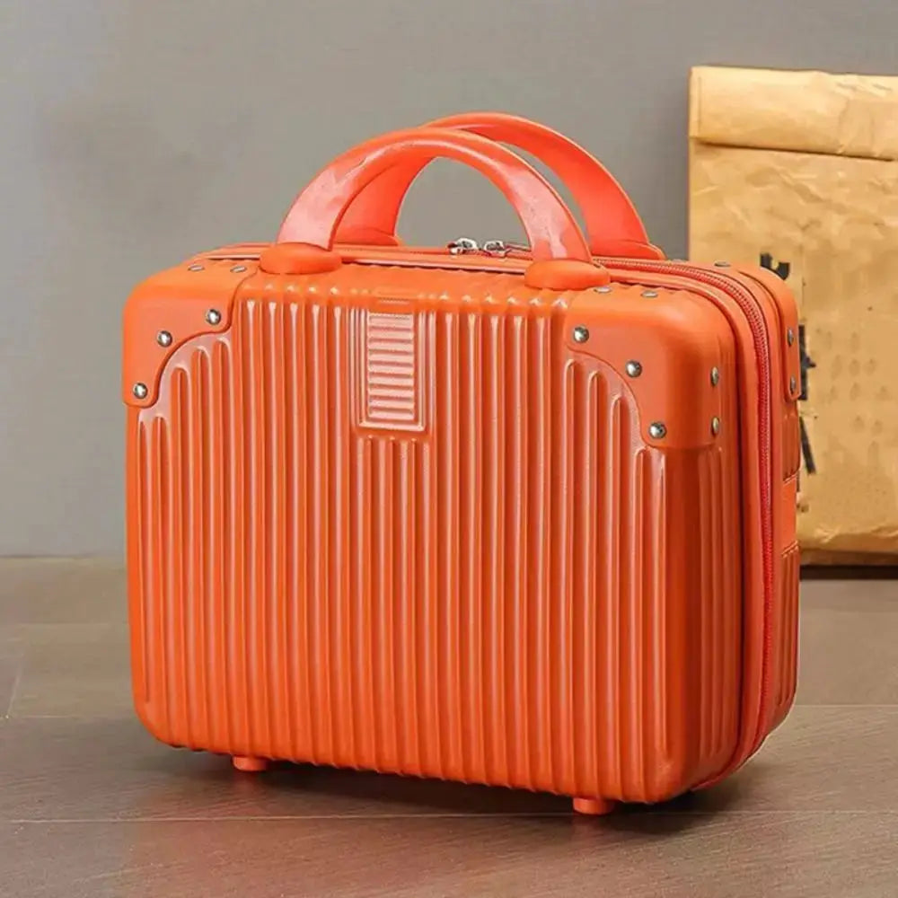 VoyageLite 14 Inch Lightweight Travel Cosmetic Case Waterproof Carry On Organizer For Toiletries And Makeup
