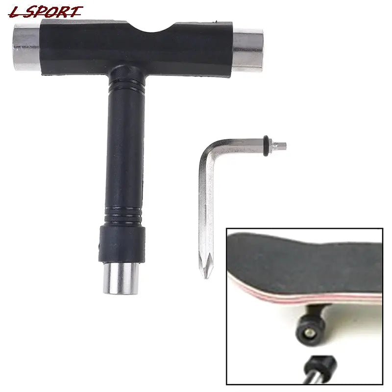Skateboard T Tool Multi Function All In One Wrench High Quality Repair Tool For Skateboard And Skates New Hot Sale