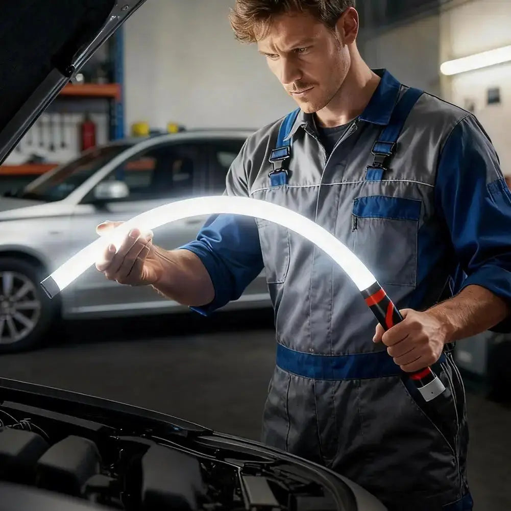 Simples Market 73cm flexible LED flashlight stick; rechargeable work light for car repair and engine bay inspection