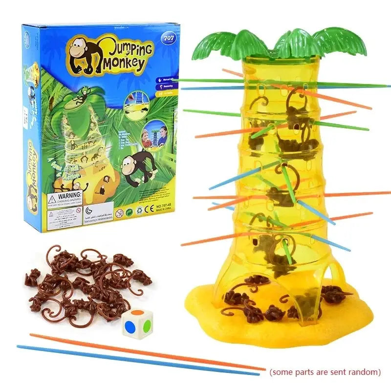 Multiplayer Tabletop Game Rolling Monkeys Educational Toy For Parent Child Interactive Board Game For Kids