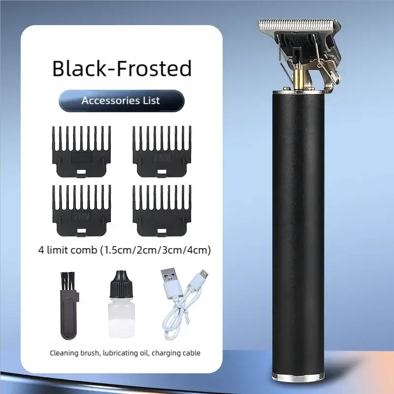 Electric Hair Cutting Machine Vintage T9 Clipper Rechargeable Men Shaver And Trimmer For Professional Barber Use