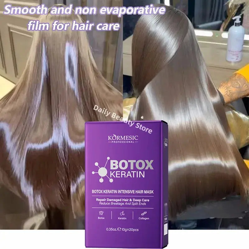 Magical Keratin Hair Mask 5 Seconds Repair Damaged Frizzy Hair Soft Smooth Shiny Nourishing Deep Moisturizing Hair Care