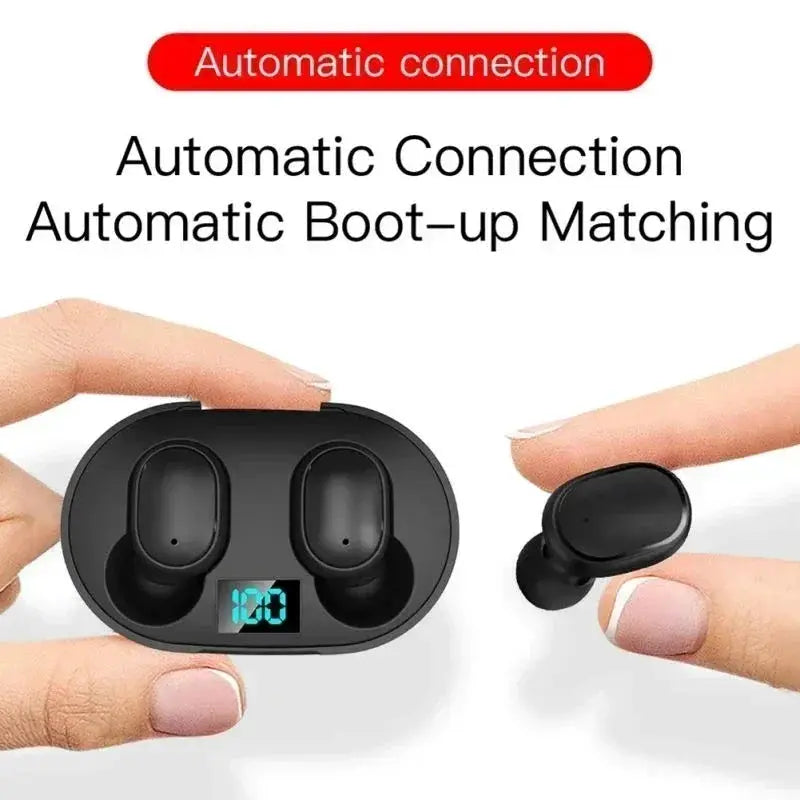 E6S Wireless Bluetooth Earphones TWS Earbuds With Active Noise Cancellation And 24 Hour Battery Life