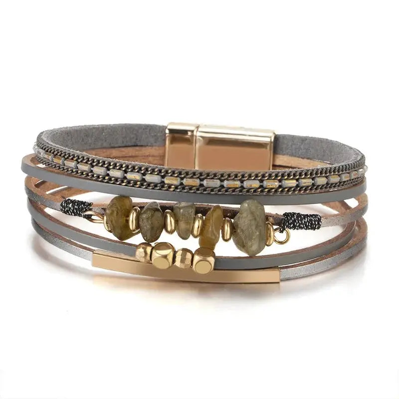 Bohemian Cowboy Chic Cross Bracelet Western Jewelry For Women Christian Religious Bracelet