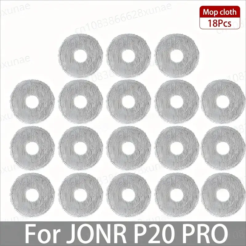 Replacement Main Side Brush HEPA Filter Mop Cloth Dust Bag For JONR P20 Pro And T5 Pro Robot Vacuum Cleaner Accessories