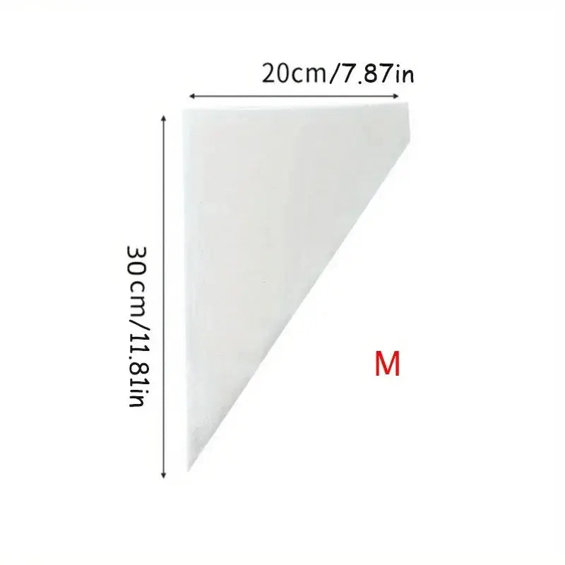 100 Disposable Pastry Bags Extra Strong Leak Proof Piping Bags For Cake Decorating Baking Icing Crafts Durable Food Safe