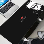 Akatsuki Naruto Mouse Pad Desk Mat for Gaming with Premium Rubber Base Large Keyboard and Mouse Pad