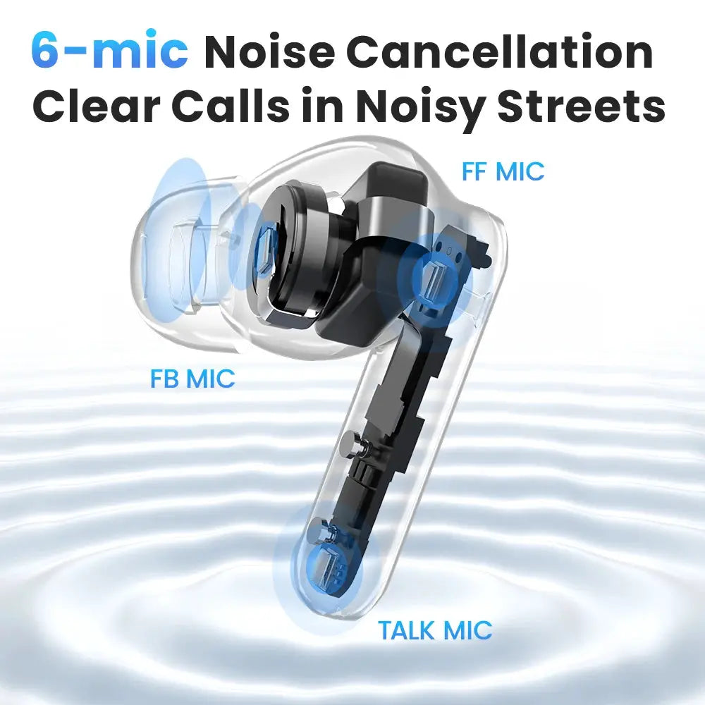 Haylou Mori Pro Bluetooth earphones with 6-mic ANC and 35H battery life