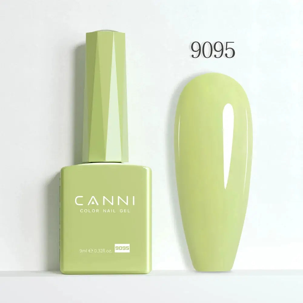 Canni Hema Free Nail Gel Polish Christmas Red Collection Semi Permanent 9ml Long Lasting Shine