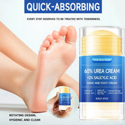 Urea Cream 60 Percent For Feet And Hands With Two Percent Salicylic Acid Maximum Strength Hyaluronic Acid Tea Tree