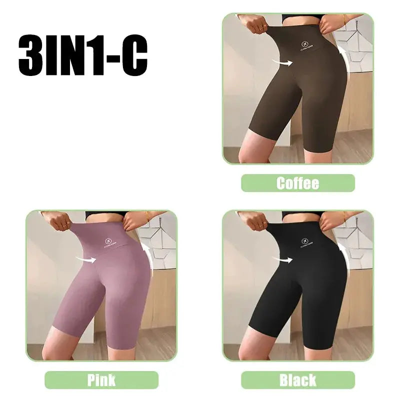 Women Sports Shorts High Waist Push Up Gym Shorts For Cycling Jogging Fitness Yoga Clothing