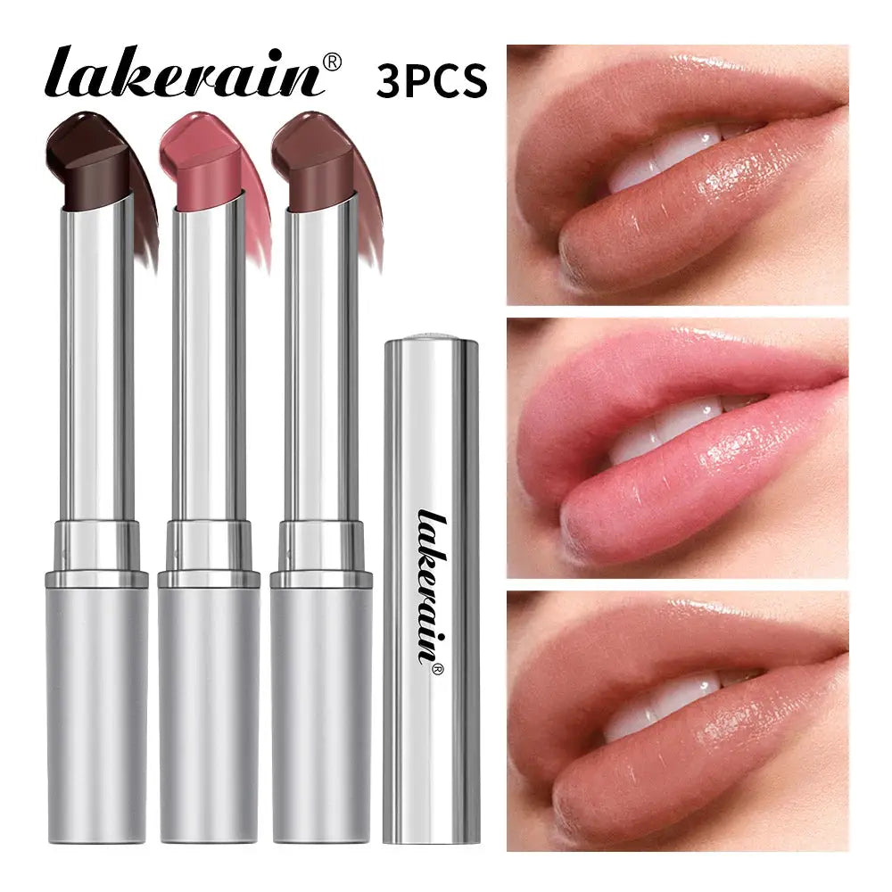 LuxeLips Long Lasting Moisturizing Lipstick Lip Plumper and Exfoliating Lip Care for Hydrated Natural Pigment