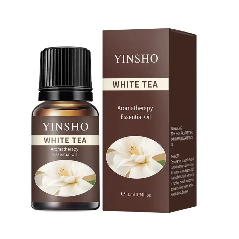 13 Flavors 10ml Water Soluble Essential Oils for Aroma Diffuser Lavender Rose Eucalyptus White Peach Oolong