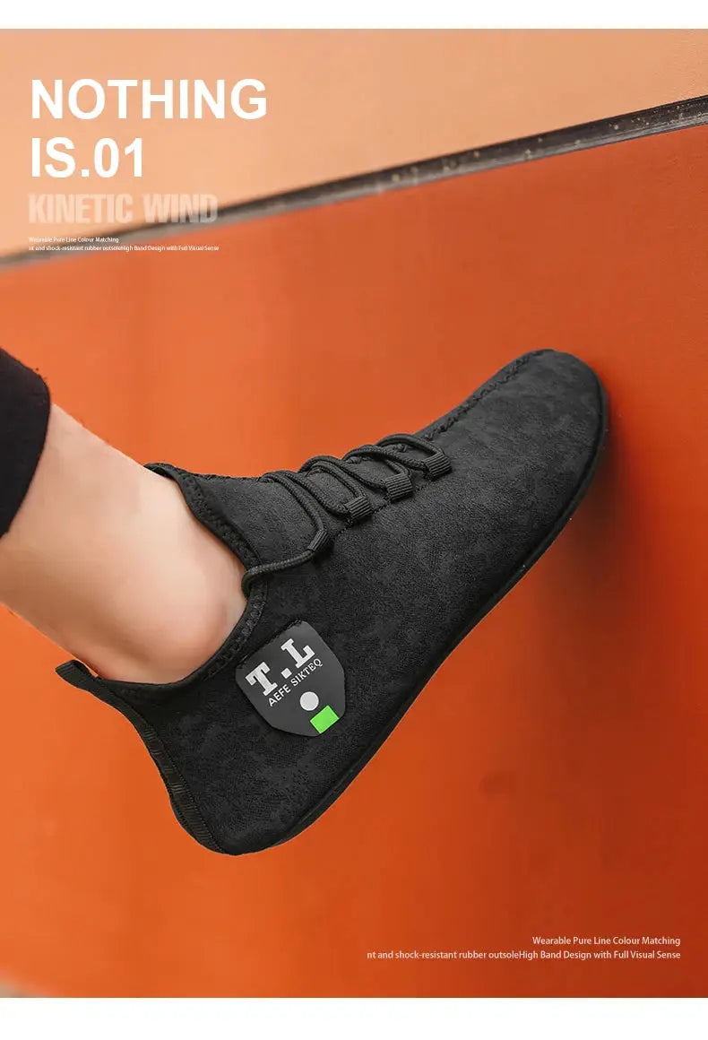 YRZL black mesh loafers for men driving moccasins style