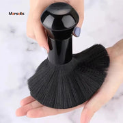Marseilis Soft Neck Brush Dust Remover For Hair Cutting Neckline And Facial Cleaning Salon Tools