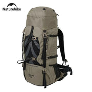 Naturehike 70L Camping Backpack Ergonomic Large Capacity Hiking Backpack With Rain Cover For Men Outdoor Travel Trekking