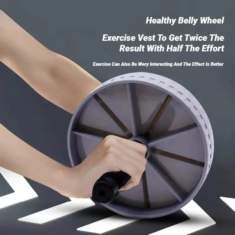 Abdominal Wheel Exercise Roller With Non Slip Grip For Core Strength Training Home Fitness Equipment Silent Operation
