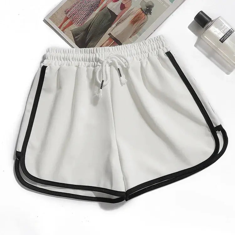 ZenFlex Women Yoga Shorts Mid Waist Breathable Lightweight Polyester For Summer Gym And Casual Wear