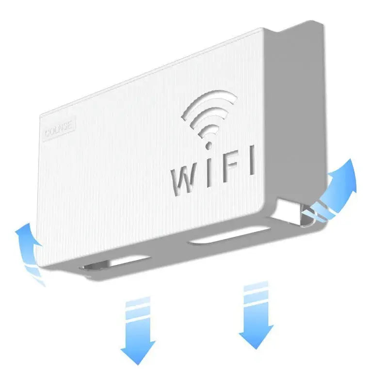 Router And Set Top Box TV Storage Rack For Cable Management Durable Plastic Organizer
