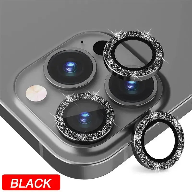 DiamondGuard Camera Lens Protector For iPhone 17 Pro Max 14 Plus And 15 Plus Series Diamond Metal Protective Glass